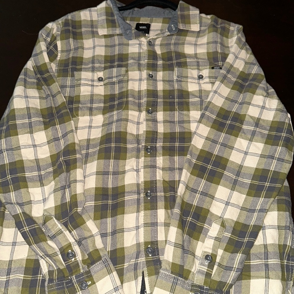Vans button up shirt